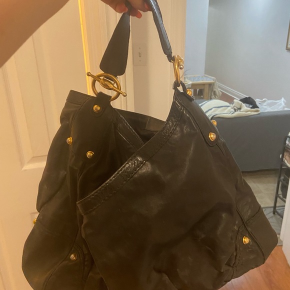 Gucci large jockey hobo bag leather - Picture 2 of 5